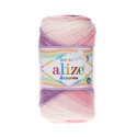 Alize Sekerim Bebe Batik DK Shade 2135 Lilac Pink Multi ASBBDKSS2135