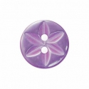 Baby Star Button Size 18 Lilac 15 03A010LI